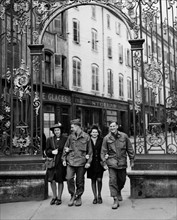 Two GI's in Nancy (France) February 16, 1945