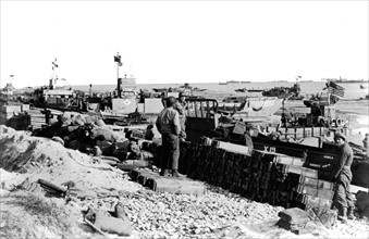 Ravitaillement et approvisionnement du front de Normandie en juin 1944