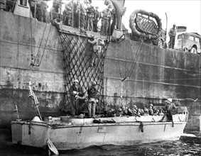 Débarquement à Anzio en Italie, 26 janvier 1944