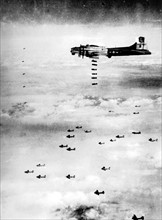 Bombs released over Stuttgart, July 16, 1944