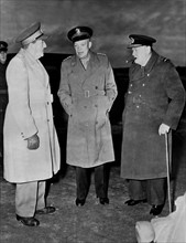 Fin de la tournée de Churchill en France, automne 1944