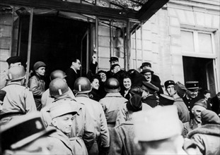 Les troupes alliées libèrent Colmar en Alsace, 3 fébrier 1945