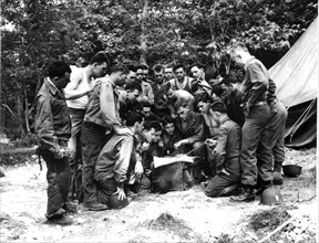 Briefing avant le Jour J en Angleterre, 6 juin 1944