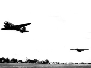 Renfort pour les parachutistes américains en Normandie, juin 1944