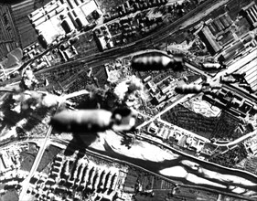 American aviation smashs Bolzano, November 14, 1943