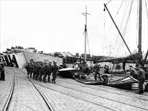 American troops arrive in Norway, May 7, 1945
