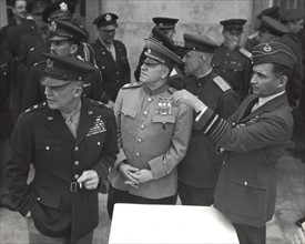 Meeting at Frankfurt, June 10, 1945