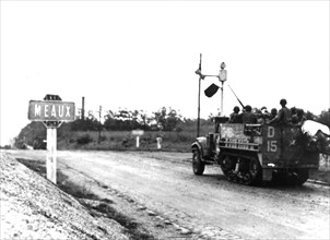 Arrivée des troupes américaines à Meaux
(Fin de l'été 1944)