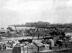 Cherbourg après sa reconstruction
(13 décembre 1944)