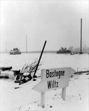 Chars allemands détruits au Luxembourg
(1947)