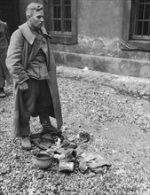 Prisonnier allemand dans la région de Sarrrebourg
(22 novembre 1944)