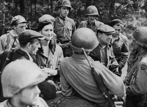 Avance des troupes alliées en France (Eté 1944)