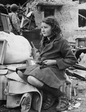 Victime d'une bombe volante en  France
(Automne 1944)