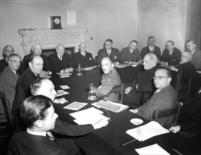 United Nations War Crimes Commission meets in London, May 6, 1945