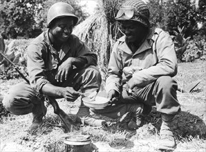 American Black troops in France (summer 1944)