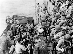 Troupes américaines avant le Débarquement en Normandie (juin 1944)