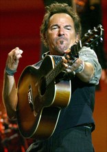 Der US-Sänger Bruce Springsteen spielt am Donnerstag (12.10...