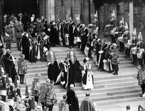 Le roi George VI et la reine Elizabeth