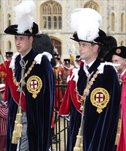 Queen Elizabeth at Order of the Garter 2010