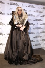 Lady Gaga receives her four time Platinium Award from Universal Music in the Berlin O2 World on 11