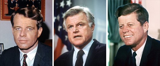 Die Kennedy-Brüder (l-r): Robert Kennedy (undatiertes Archivbild)...