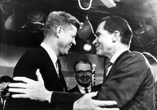 Debate on TV - Kennedy and Nixon 1960