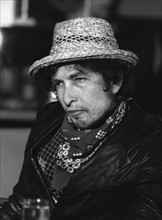 Bob Dylan (1984) /  Personen, Portrait, Porträt, Mann mit Strohhut, music...