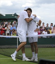 Wimbledon  Championships  Day FOUR 24/6/10

John Isner v Nicolas Mahut
John Isner wins ,players