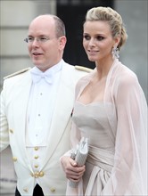Albert II de Monaco et Charlène Wittstock