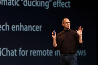 Apple's CEO Steve Jobs