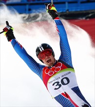 Olympia
20. Olympische Winterspiele 2006 Turin
Abfahrt Herren 12.02.2006
Antoine Deneriaz (FRA)