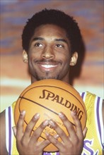 Basketball-Profi Kobe Bryant von den Los Angeles Lakers, aufgenommen am 27.1.1999 beim Medien-Tag