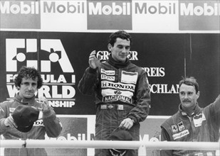Formel 1: Hockenheimring 1989: Die Siegerehrung