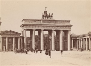 Historical Berlin - Brandenburg Gate