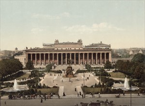 Historical Berlin - Altes Museum 1895