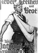 Election poster of the NSDAP