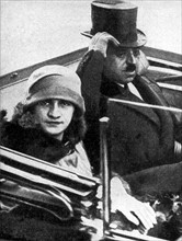 King Aman Ullah of Afghanistan and his wife