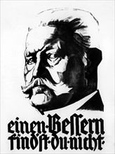 Advertising poster in the Weimar Republic