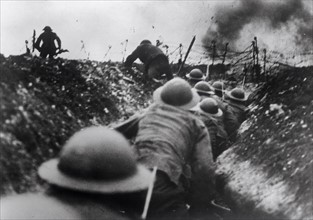 Over the top at the Somme.