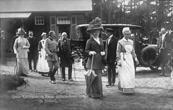 Emperor Wilhelm II. visits Ahlbeck