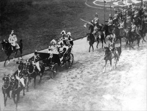 King Edward VII. visits Germany in 1907