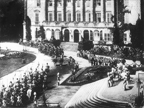 King Edward VII. visits Germany in 1907
