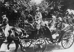 King Edward VII. visits Germany in 1907