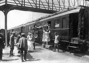 World War I - Hospital train