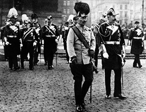 Visit of Austro-Hungarian heir to the throne archduke Franz Ferdinand in Berlin 1909