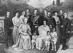 Imperial family Wilhelm II.