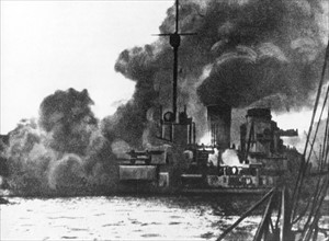 World War I - Battle in the Skagerrak in 1916