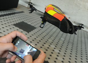 iPod steuert Flugobjekt