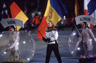 Olympia 1992 in Albertville - Abschlussfeier