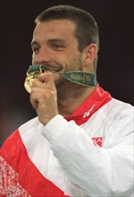 Olympia 1996: Judo Pawel Nastula mit "Gold"
